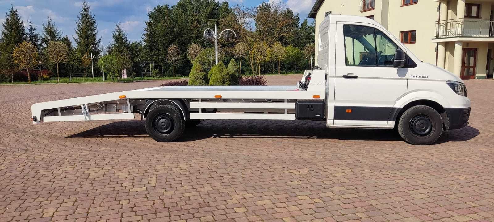 Vw Crafter Man TGE Mercedes Sprinter Laweta Autolaweta Najazd