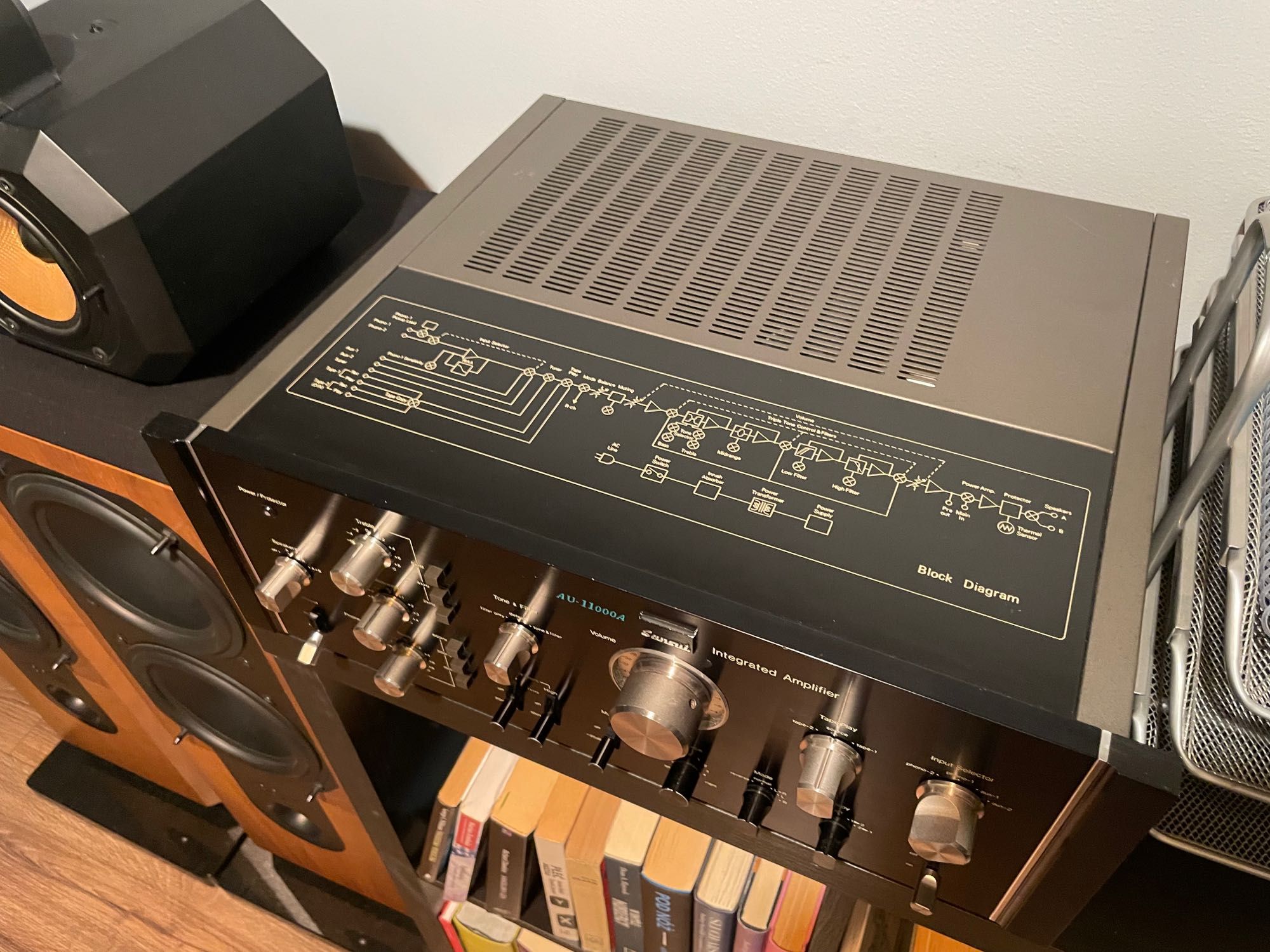 Sansui AU11000A  - potęga dźwięku 2x110 W - wzmacniacz zintegrowany