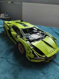 Lamborghini sian z klocków Lepin, kompatybilne z lego technic