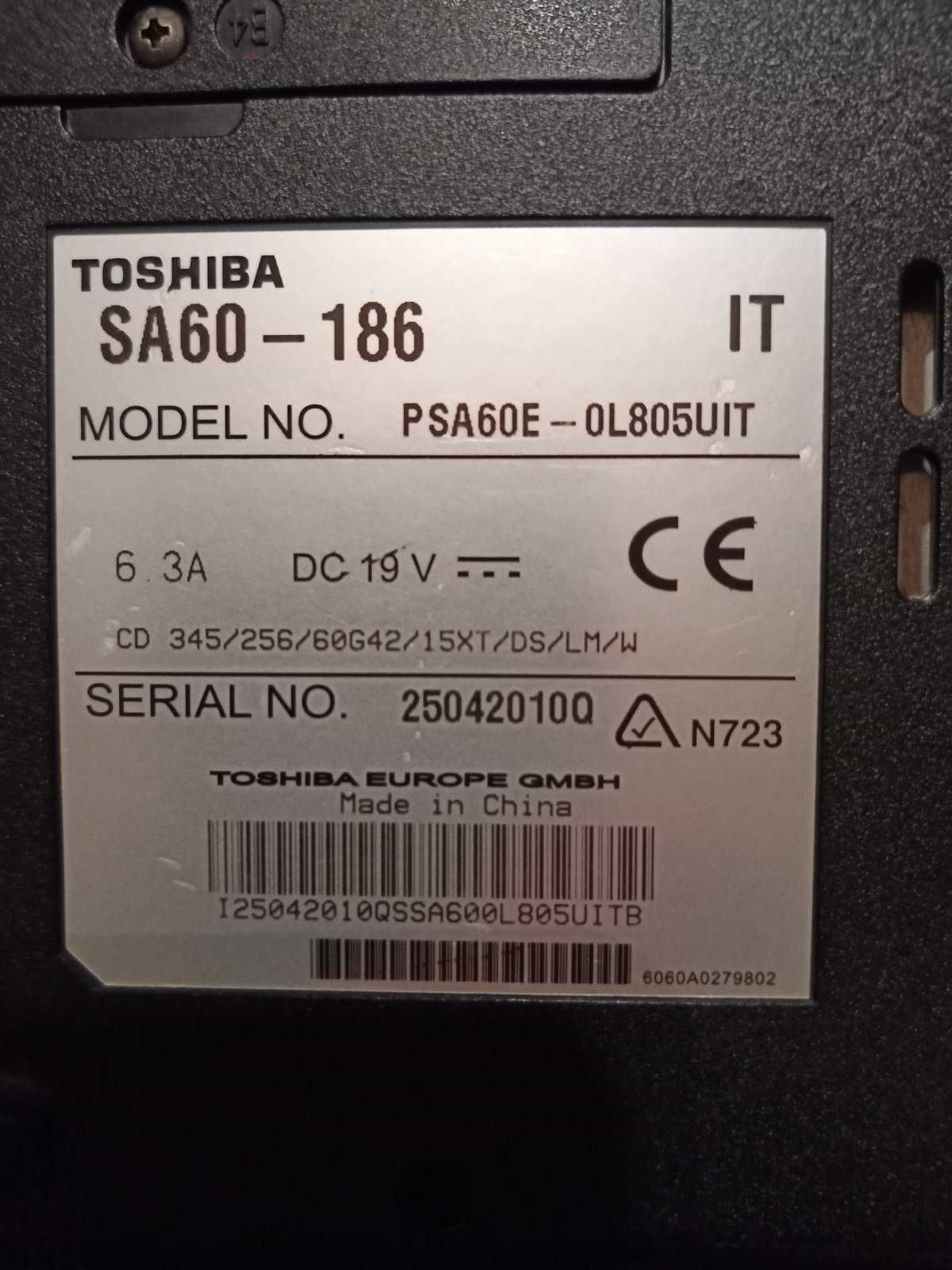Раритетний ноутбук Toshiba SA60