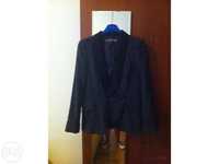 Blazer antracite com preto tam M Zara quase novo