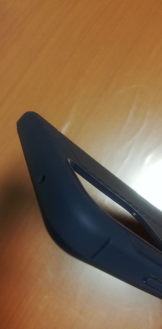 Capa azul, de silicone, para Samsung A72,  nova

ENVIO PARA PORTUGAL,