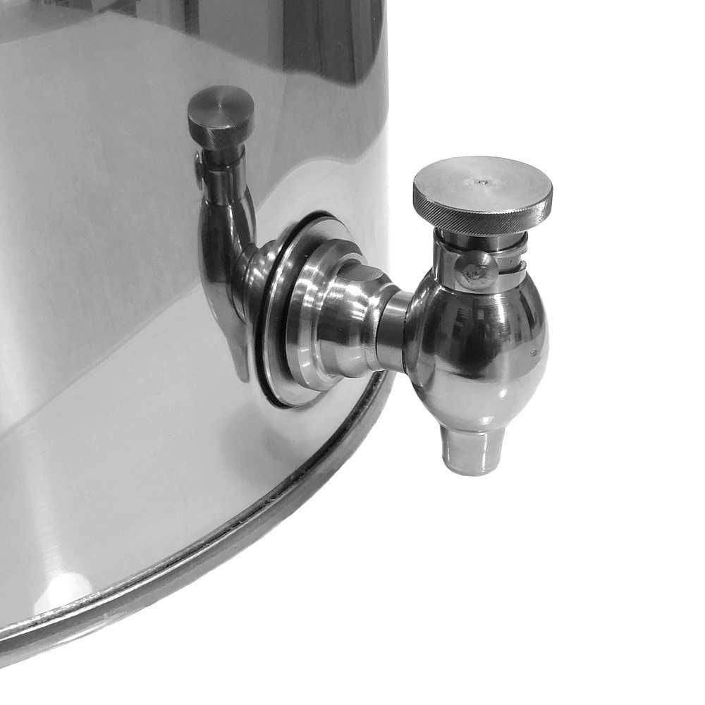 Kranik kran nierdzewny niekapek 1/2 cala ze stali inox do beczka bańka