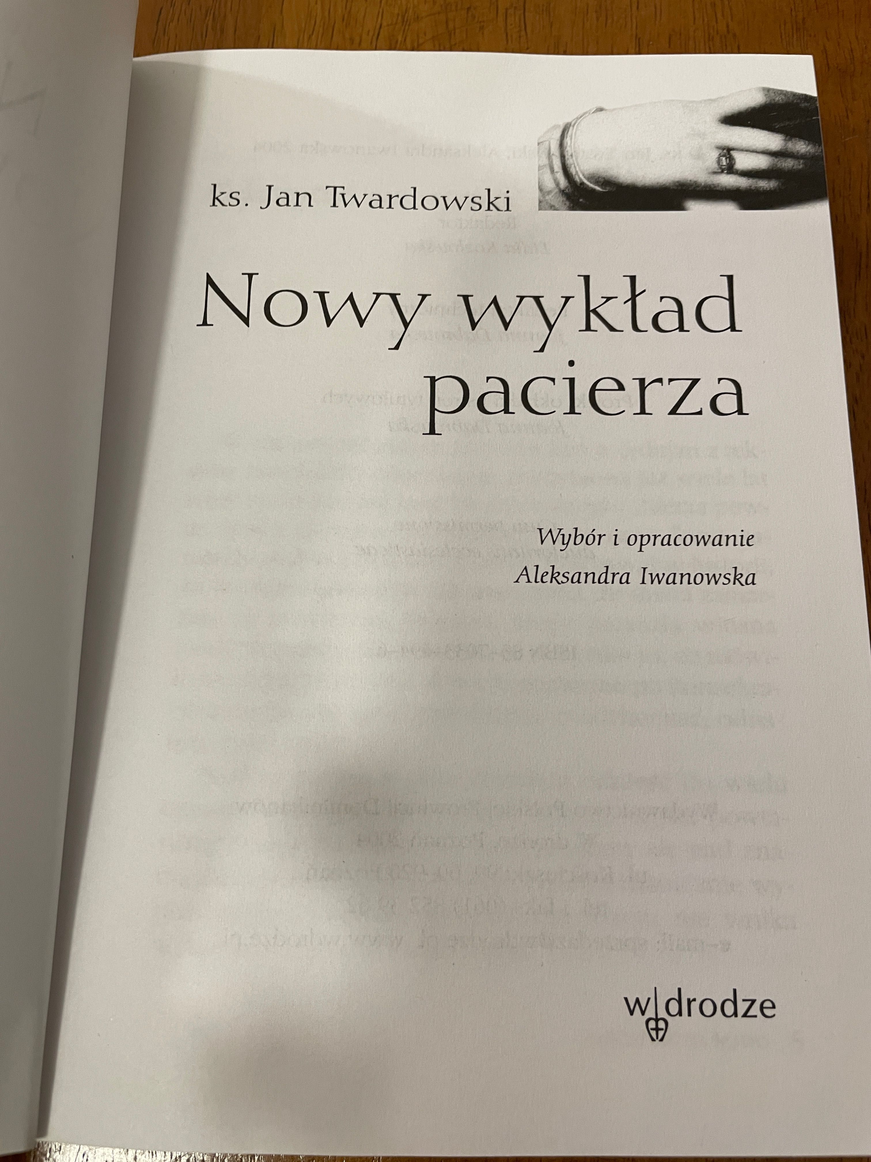 książka: nowy Wykład pacierza - ks. Jan Twardowski - wyd. w drodze