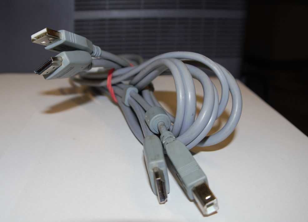 Zestaw kabel HDMI i kabel do drukarki 2.0