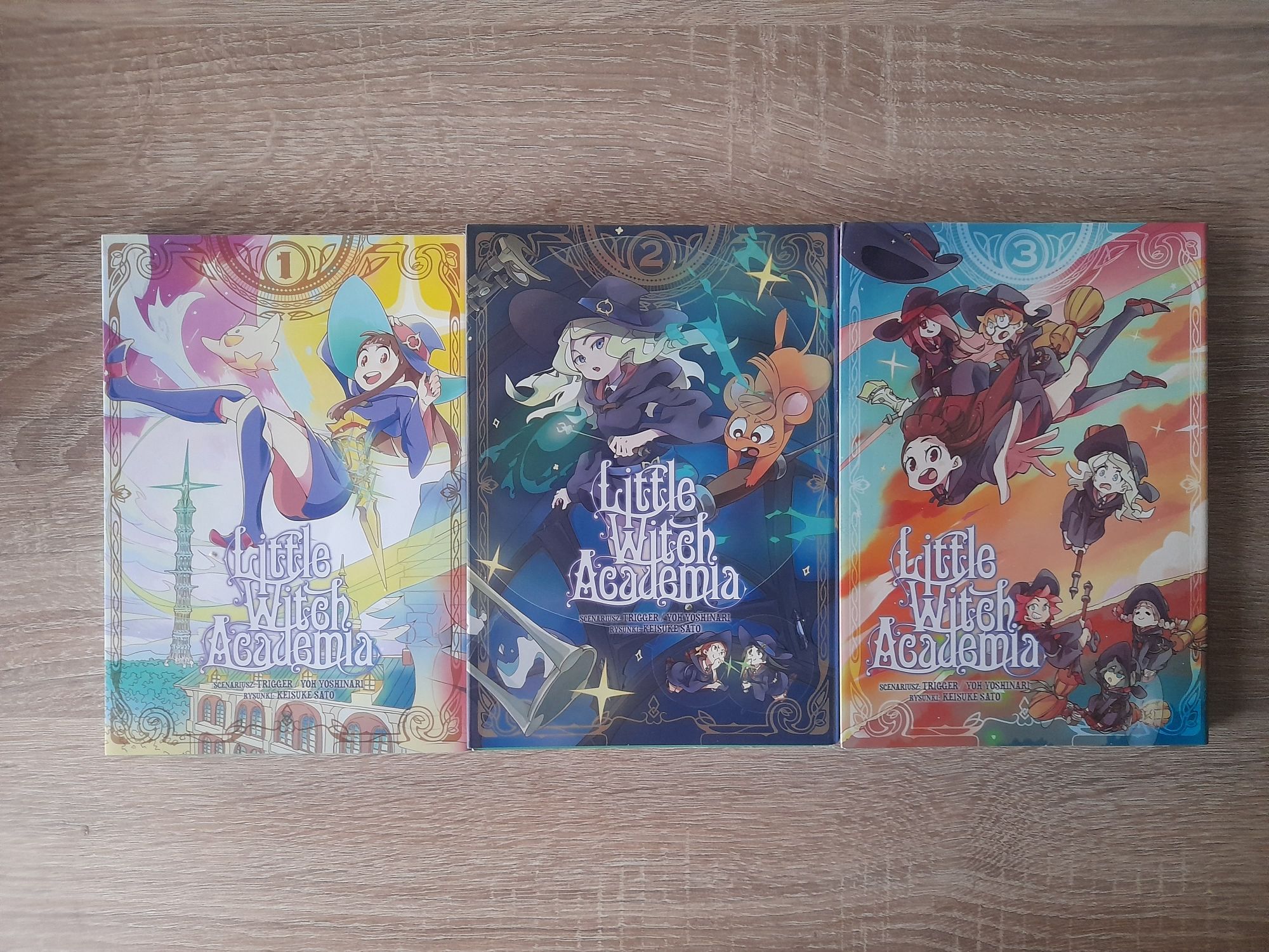 Mangi Little Witch Academia cz.1-3 st.bdb