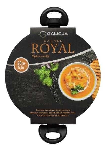 Garnek tradycyjny Galicja Royal 5,5 l