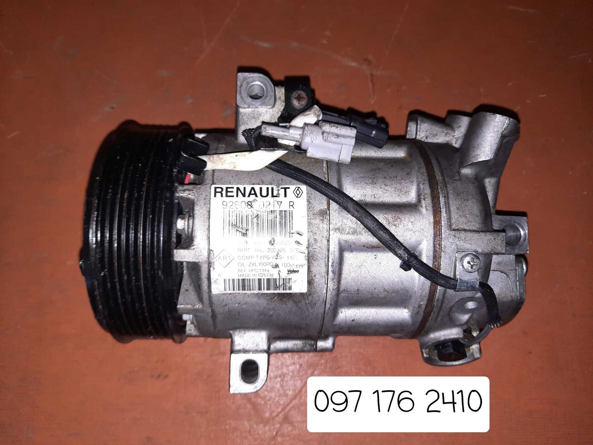 Компрессор кондиционера 926000217R Рено Renault Clio Captur 0.9 1.2