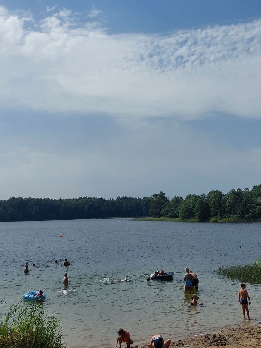 Wolne terminy Mazury ogrzewany dom nad Wersminią, gorąca balia, sauna