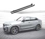 EXTENSÕES DE EMBALADEIRAS BMW X6 G06 23- LOOK M PERFORMANCE PRETO BRILHANTE