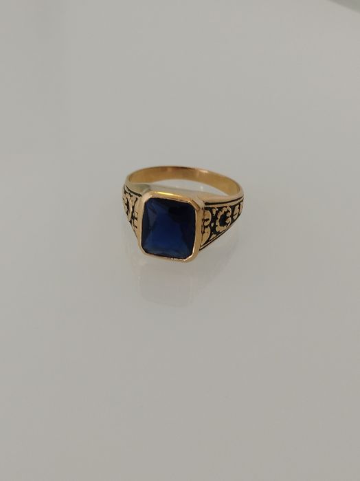 Anel em ouro de 19,2kt