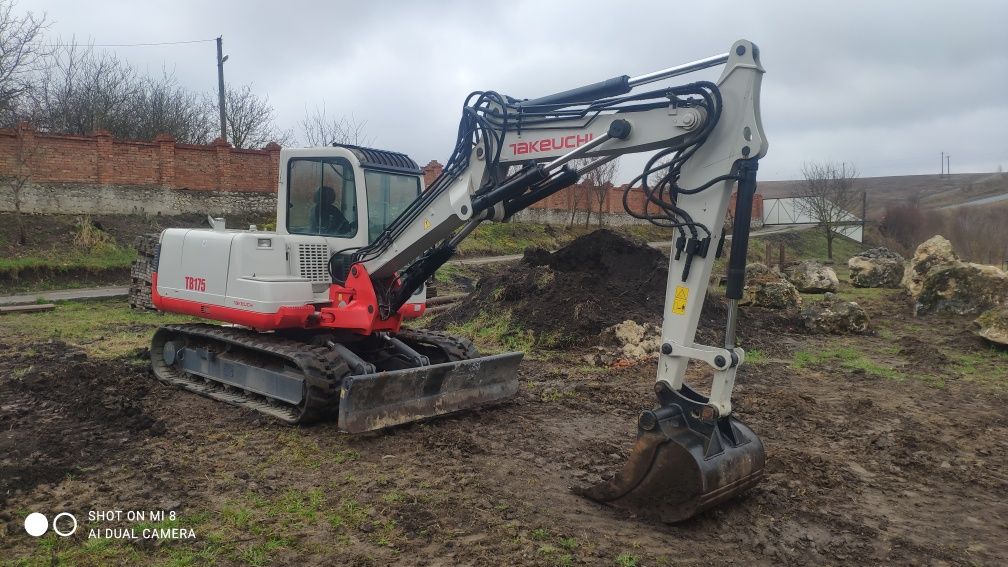 Міні-екскаватор Takeuchi TB 175 2009r