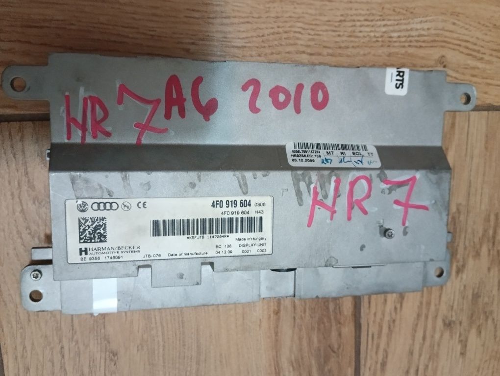 Wyświetlacz ekran MMI 3G AUDI A4 A5 A6