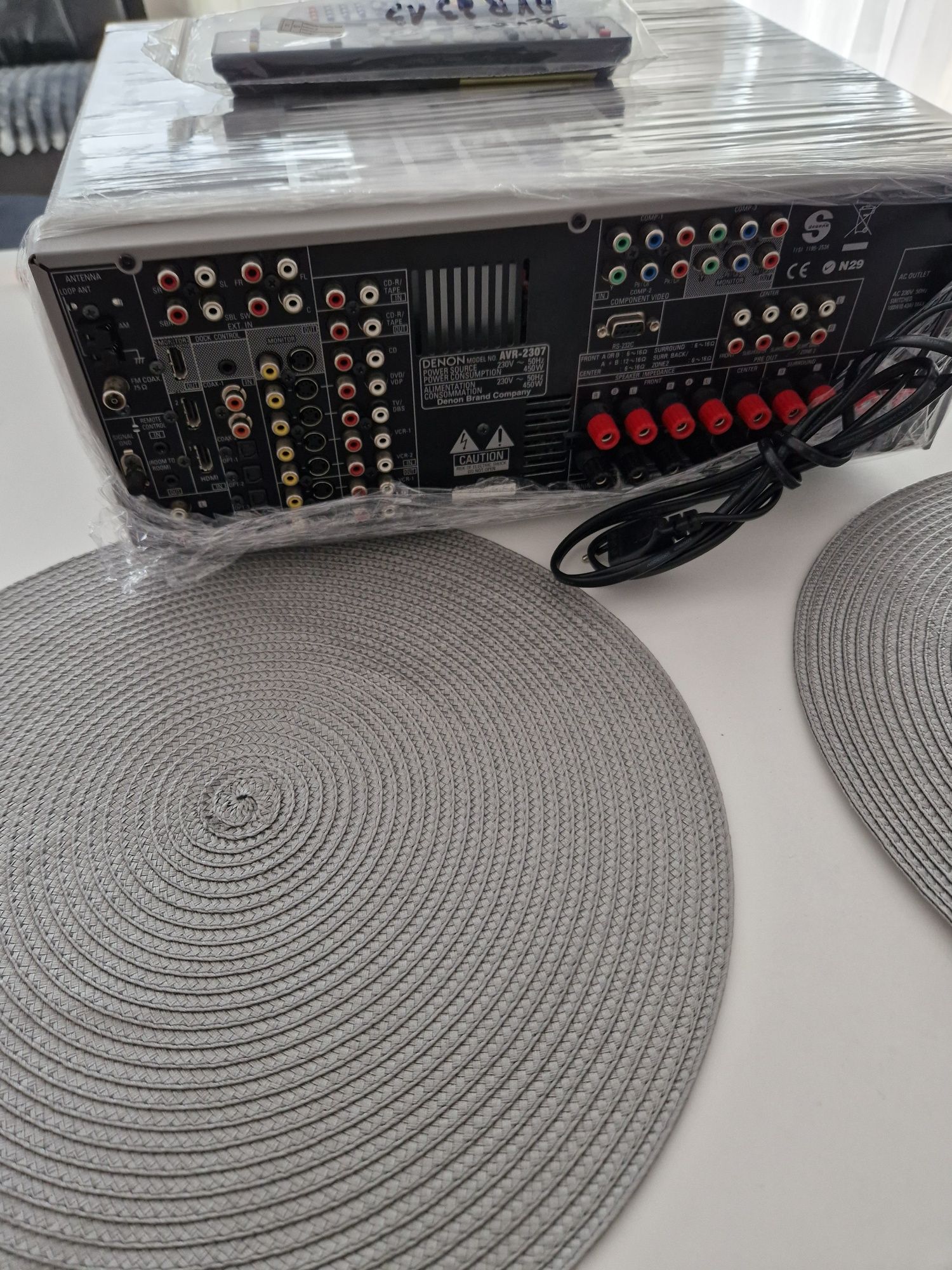 Amplituner Denon AVR 23 07 z pilotem