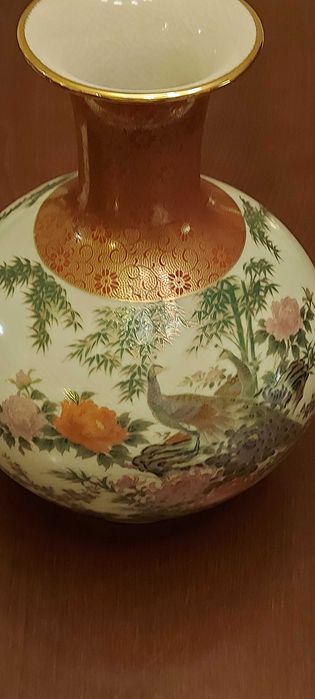 Jarrão Japonês, Shibata Toki com motivos florais