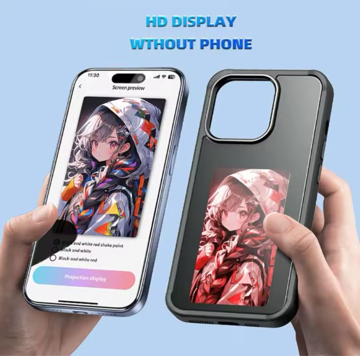   Новий Розумний Чохол iPhone 15 Pro + Захисне Скло Чехол