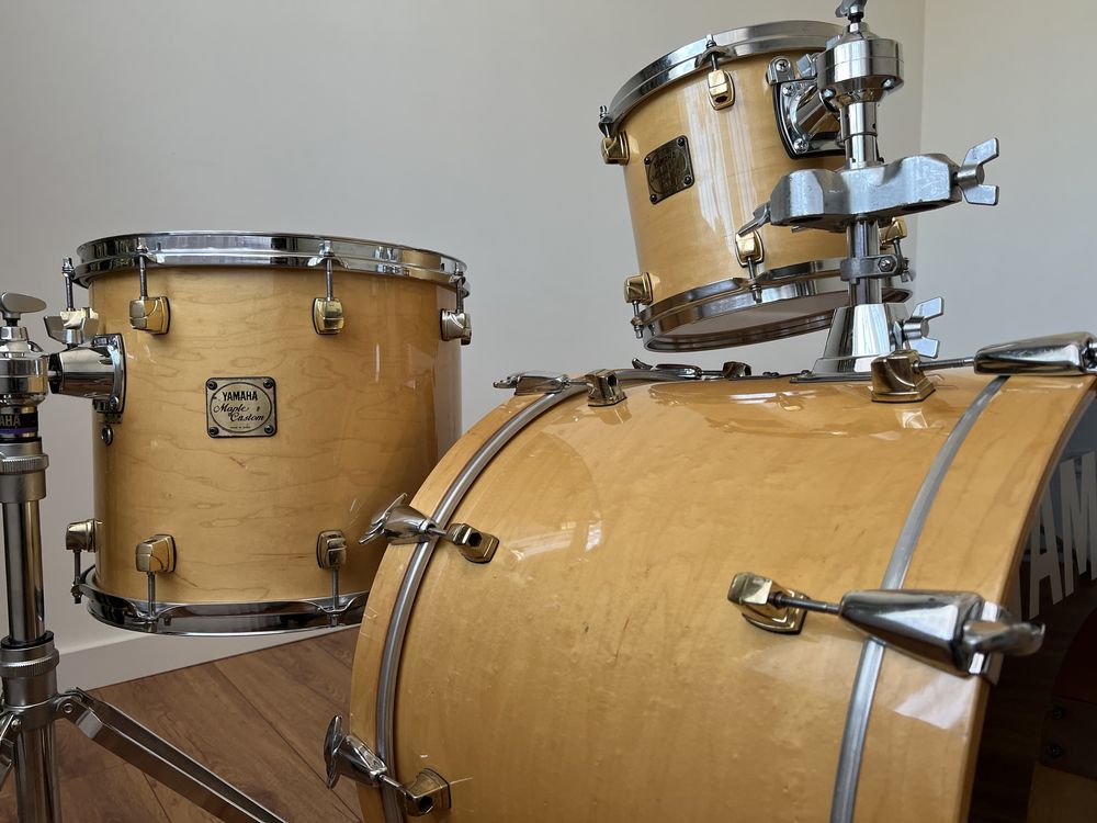 Perkusja Yamaha Maple Custom - Stan Idealny.