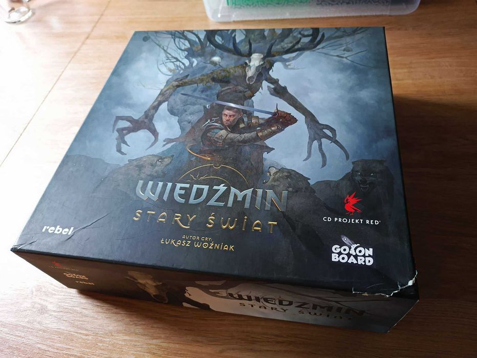 Wiedźmin stary świat podstawka + Podajniki + Gratis