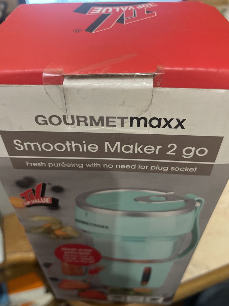 Smoothie Maker 2 go Gournetmaxx Fresh pureeing with no need for plug