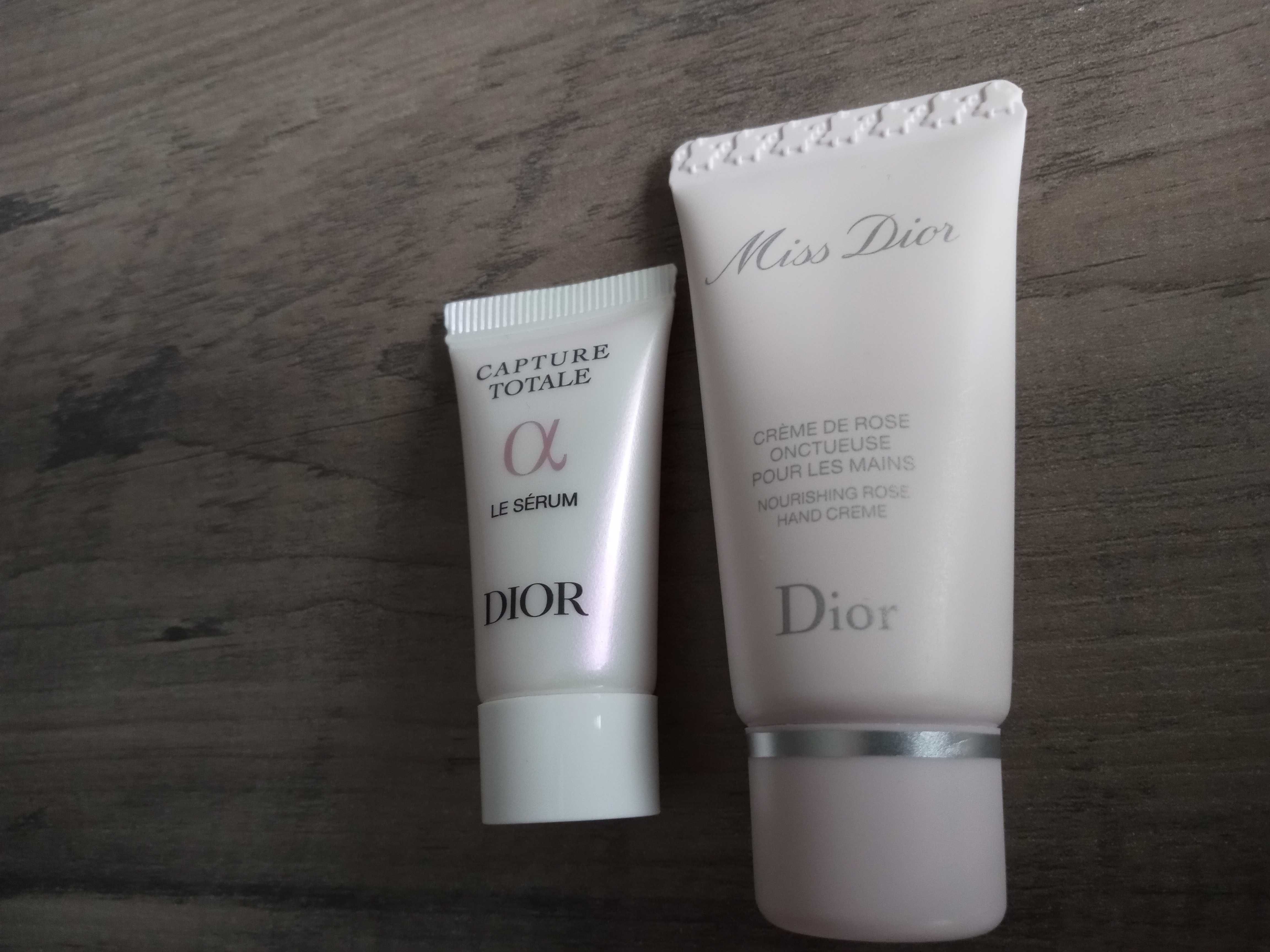 Dior Alfa Le Serum serum do twarzy 5ml Miss Dior krem do rąk Rose 20ml