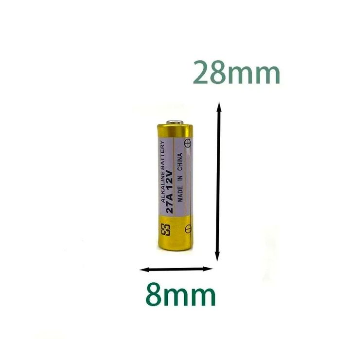 Батарейка 27A 12 B . MN27 MS27 GP27A L828 V27GA ALK27A A27BP K27