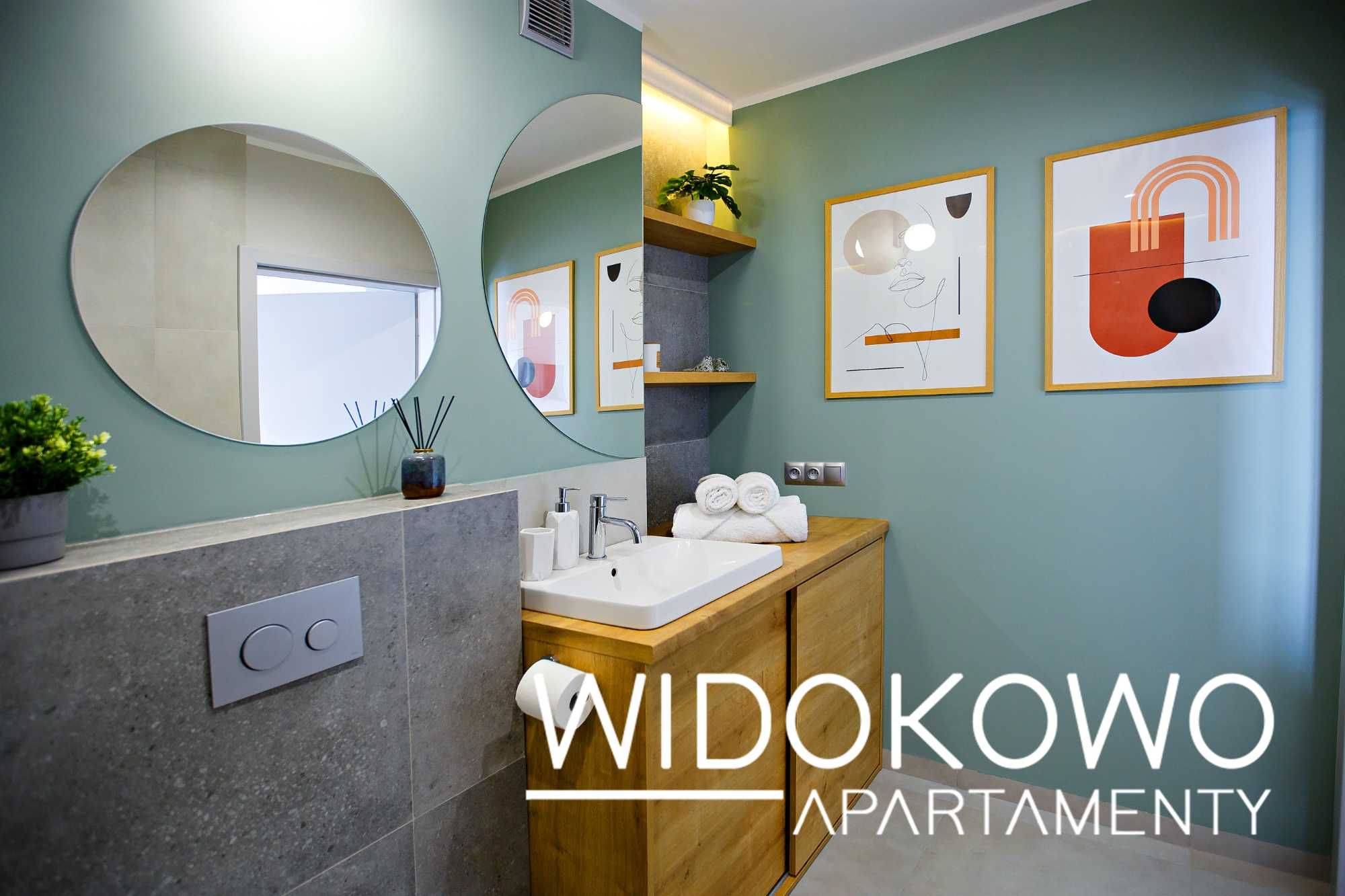 WIDOKOWO Apartamenty 2 …tuż nad jeziorem. Nowe, komfortowe miejsce :)