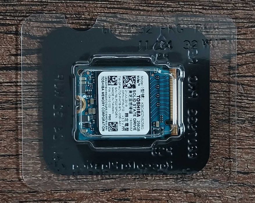 ‼️ Оригинал SSD Toshiba новый NVMe 256GB M.2 2230 ТЕСТЫ‼️