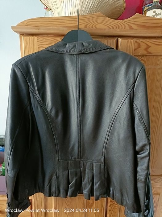Kurtka skórzana damska