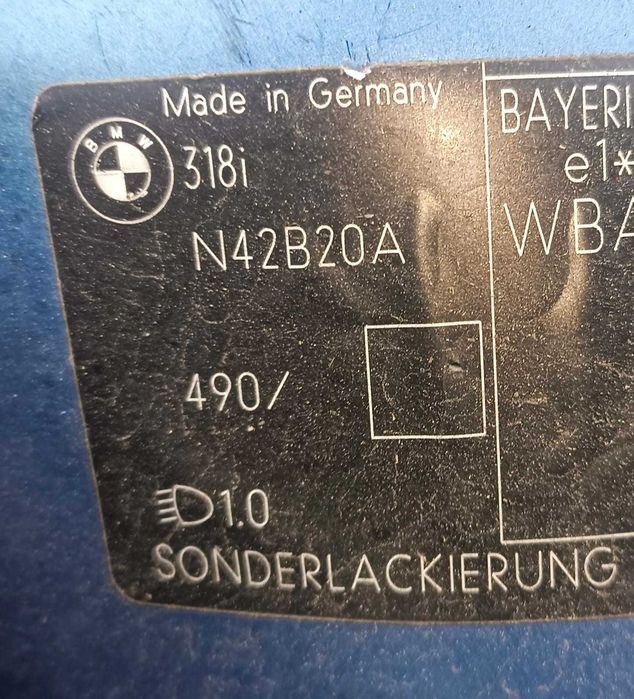 BMW e46 lci maska zderzak drzwi silnik mechanizm zwrotnica amortyzator