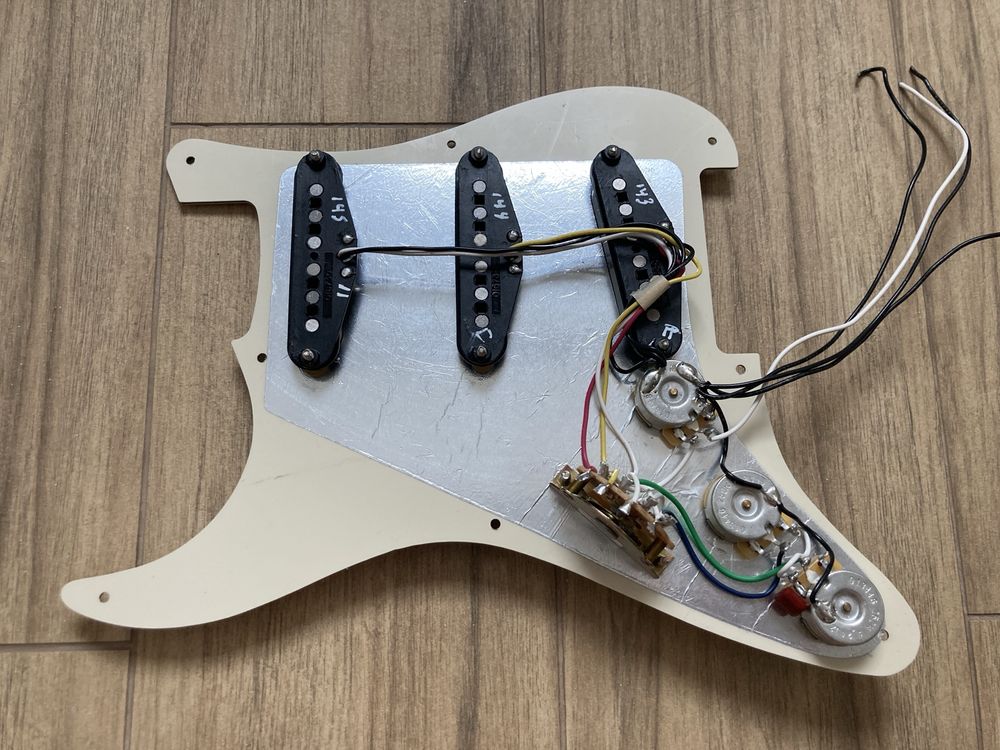 Fender Player II Stratocaster Pickups Pickguard звукосниматели пикгард
