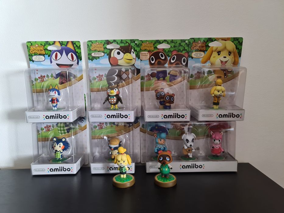 Figuras amiibo Animal Crossing (ver descrição)