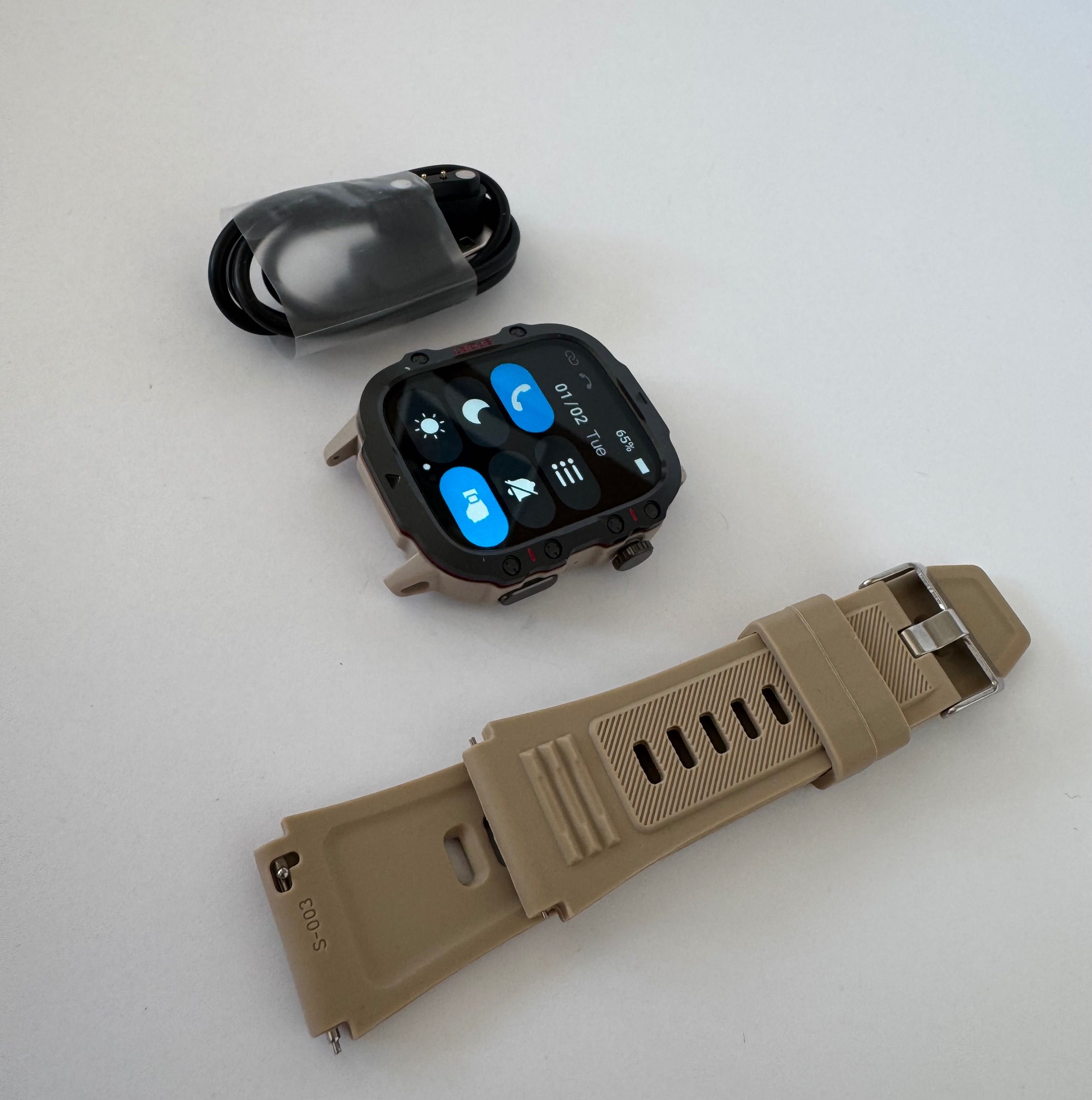 PROMOCJA!! Smartwatch męski z funkcją telefonu