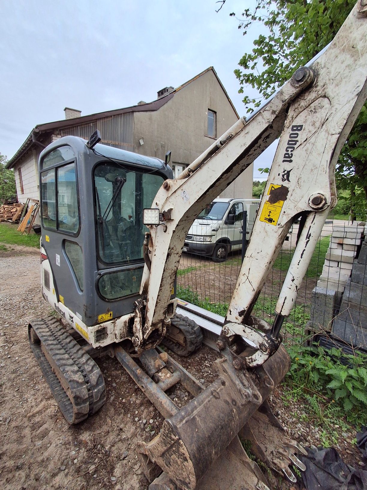Minikoparka Bobcat e16 2012