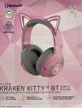 Auscultadores Gaming Bluetooth Razer Kraken Kitty V2 BT - Quartz