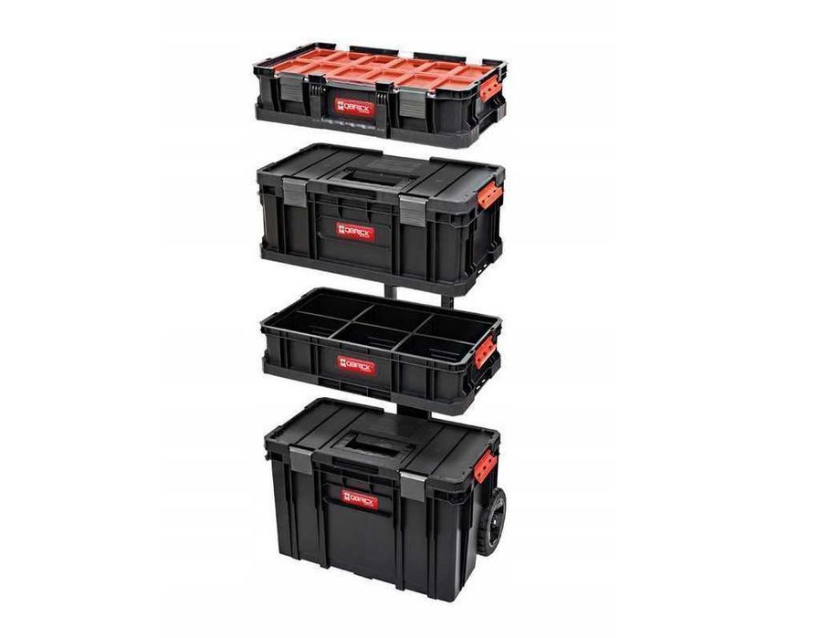 MEGA DUŻA Skrzynka narzędziowa moduły * 6w1 * Qbrick Two Cart FV NOWA!