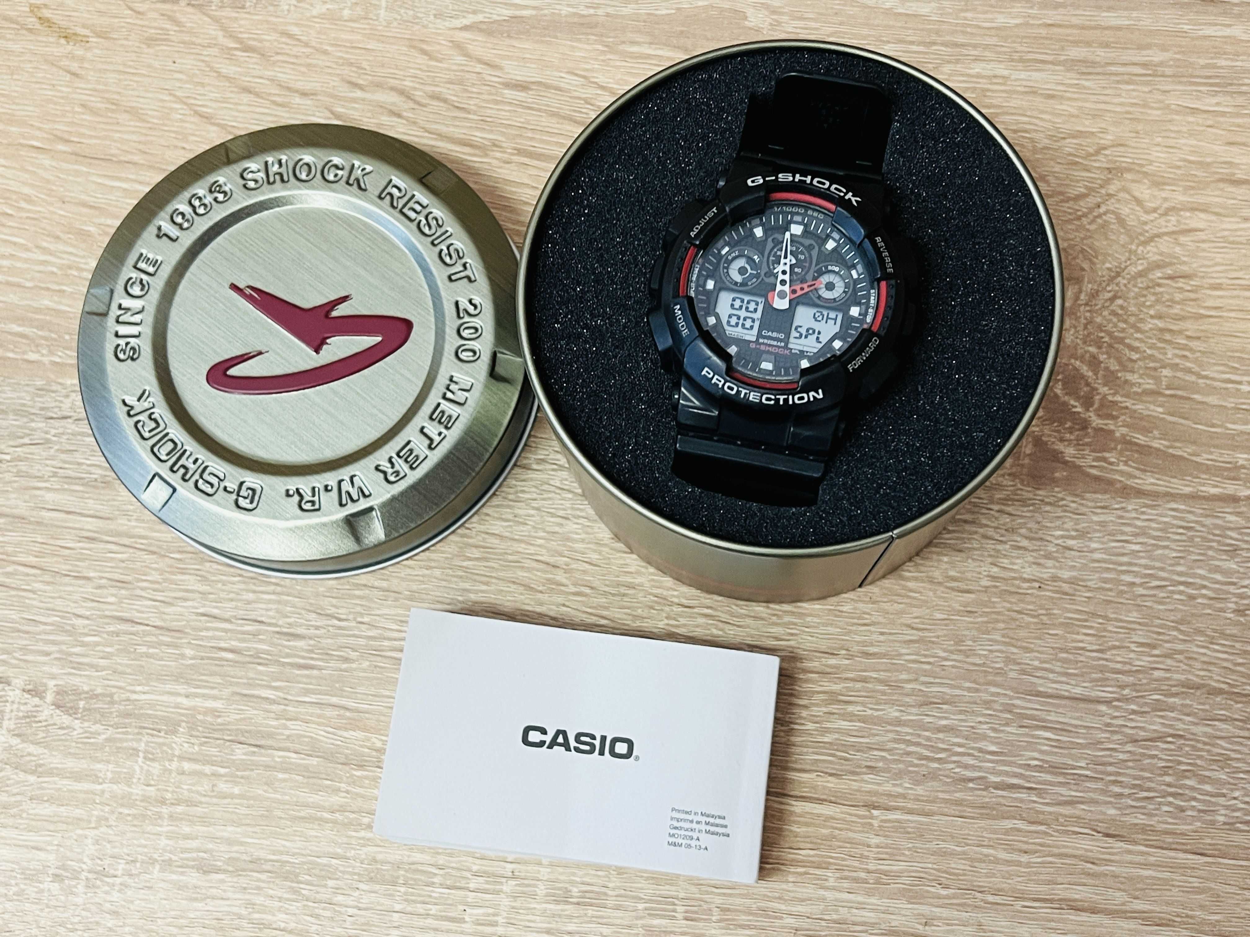Casio G Shock GA-100 zegarek męski Stan BDB Okazja!