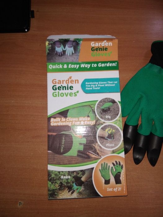 Садовые Перчатки Джени Гловес Garden Genie Gloves