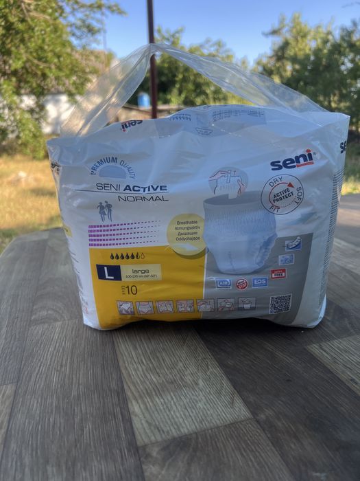Підгузки - трусики памперси для дорослих Seni L Normal