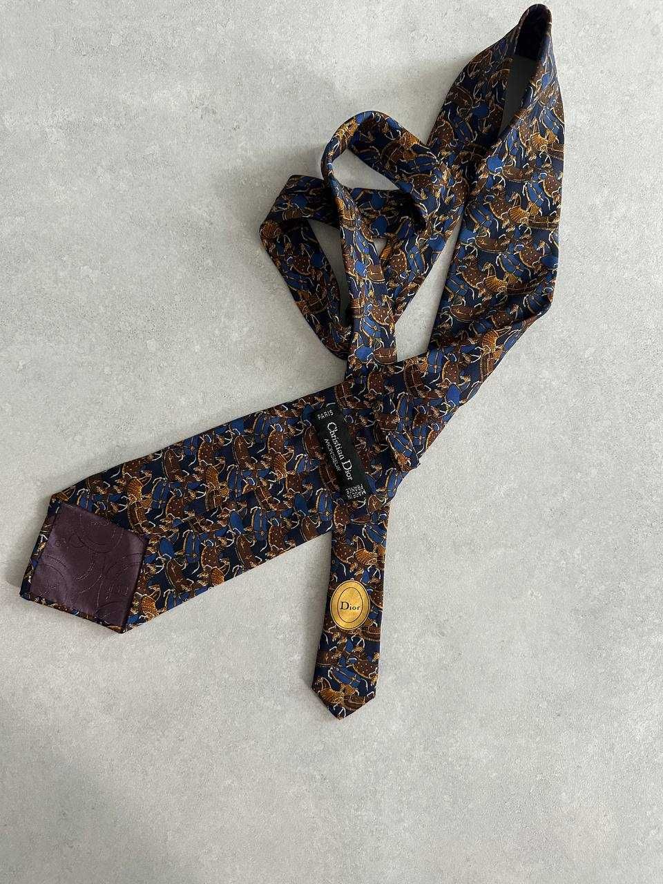 Краватка Christian Dior MONSIEUR Paisley галстук ретро стиль вінтаж