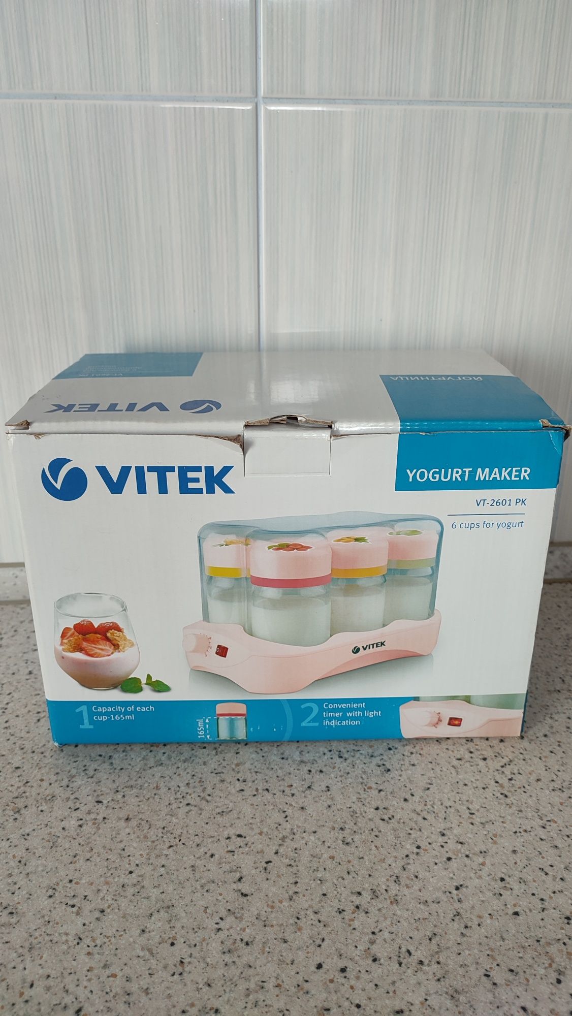 Йогурница Vitek vt2601 pk