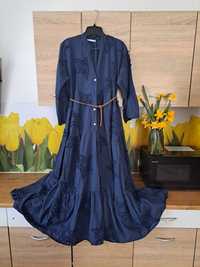 Cudowna sukienka oversize rozmiar ok 46 bawełna