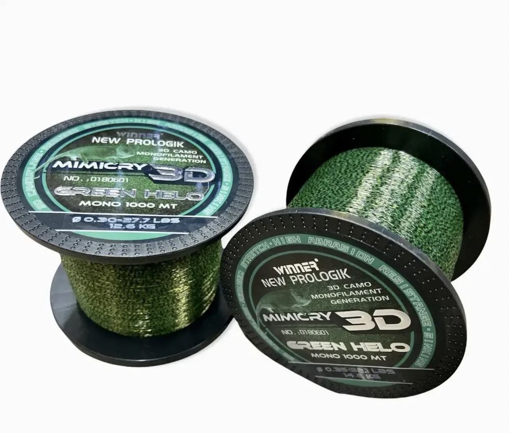Леска  3D невидима