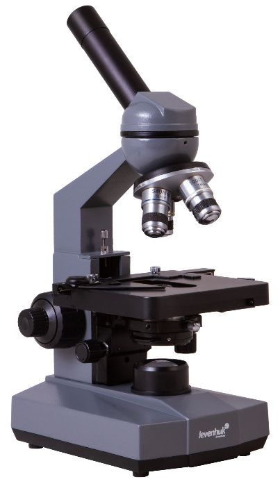 Monokularowy mikroskop biologiczny Levenhuk 320 PLUS