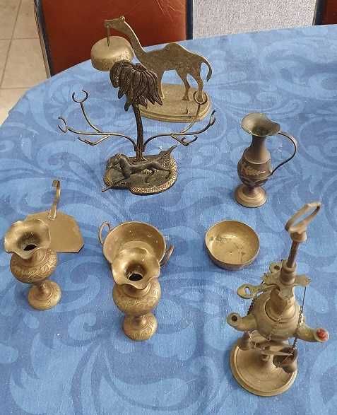 Peças decorativas em bronze