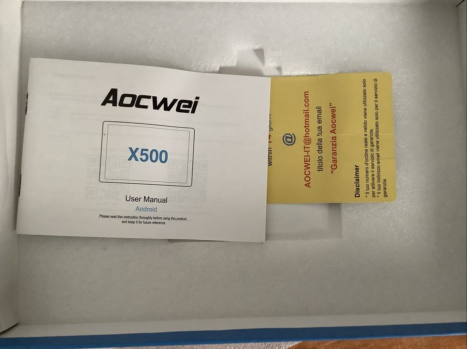 Tablet AOCWEI de 10.1 para criancas