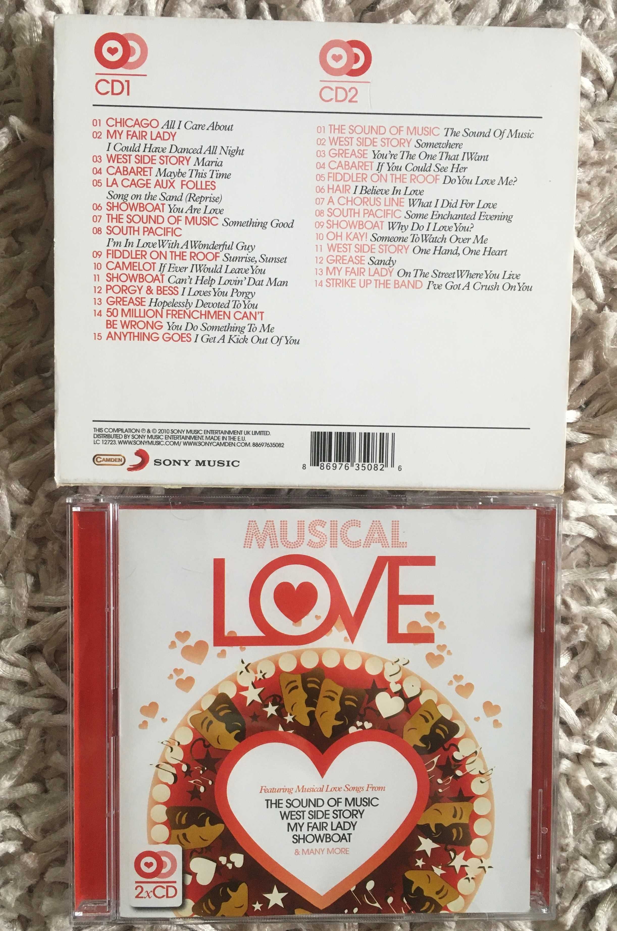 CD dwupak „Musical Love. Love Songs from The Musicals”