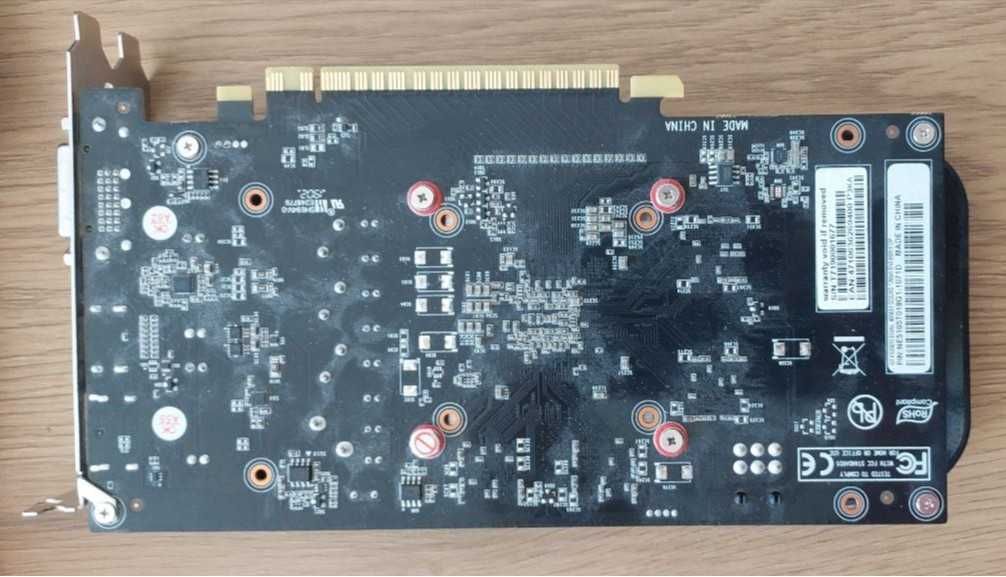 Видеокарта Palit PCI-E GeForce GTX1050 Ti 4GB DDR5