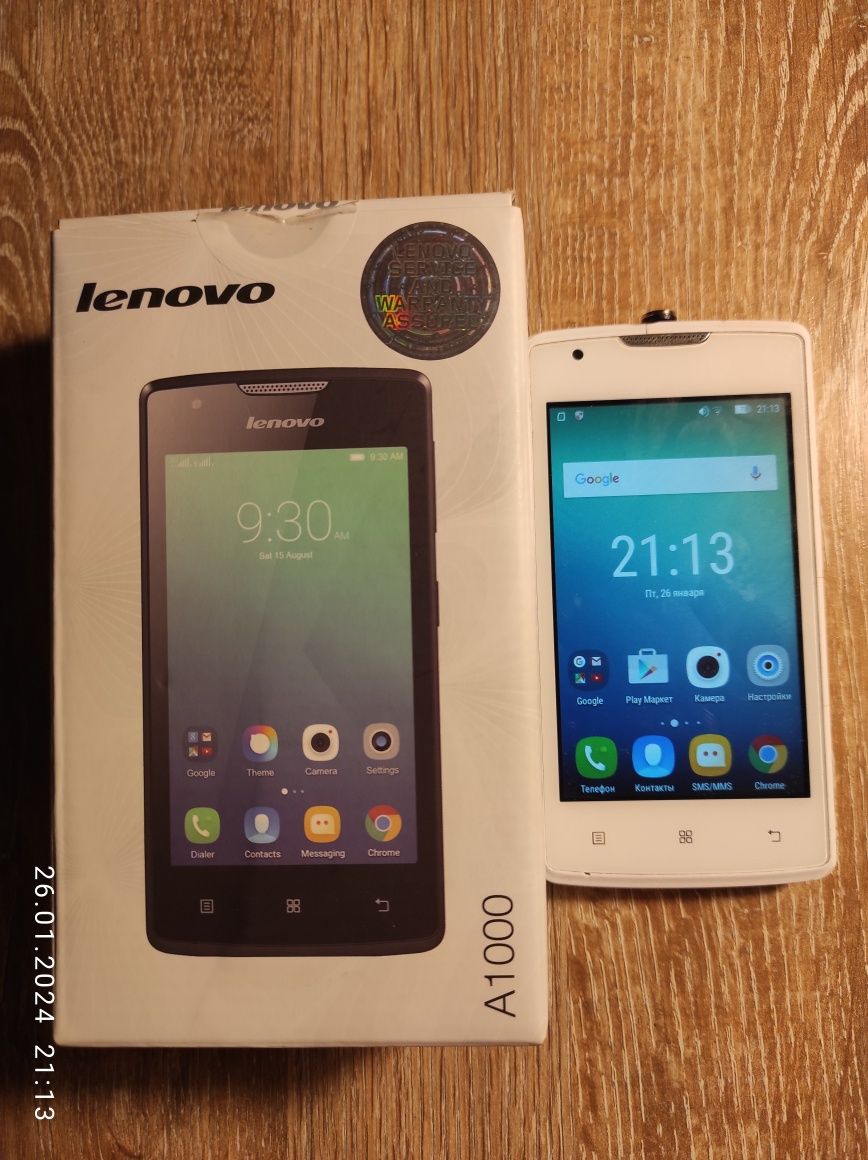 Продам телефон lenovo A1000