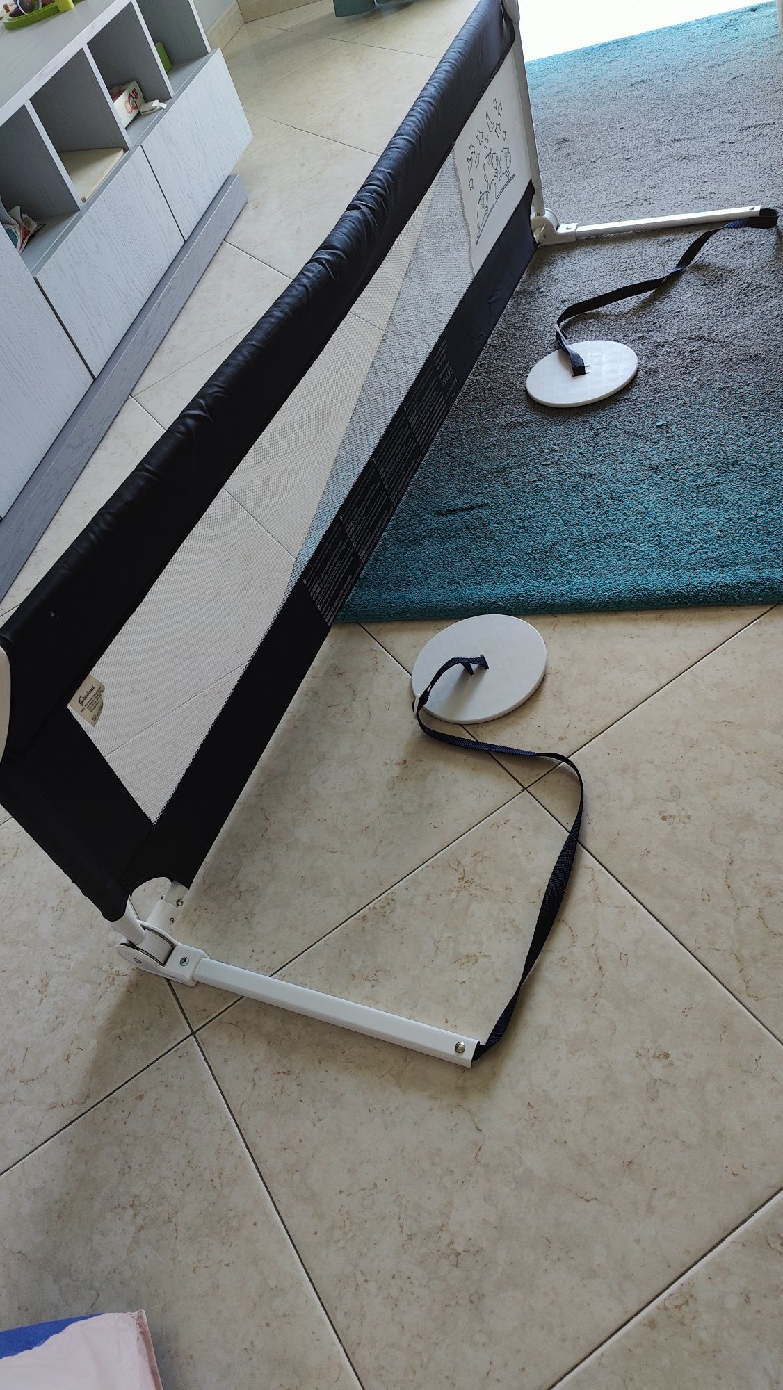 Barreira de segurança para cama Prenatal