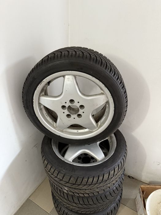 Диски R17 5*112 з шинами Зима